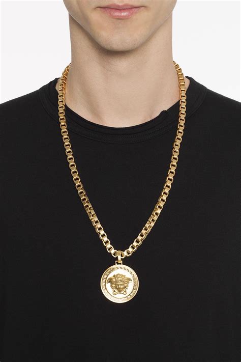 versace herren schmuck sale|versace gold necklace.